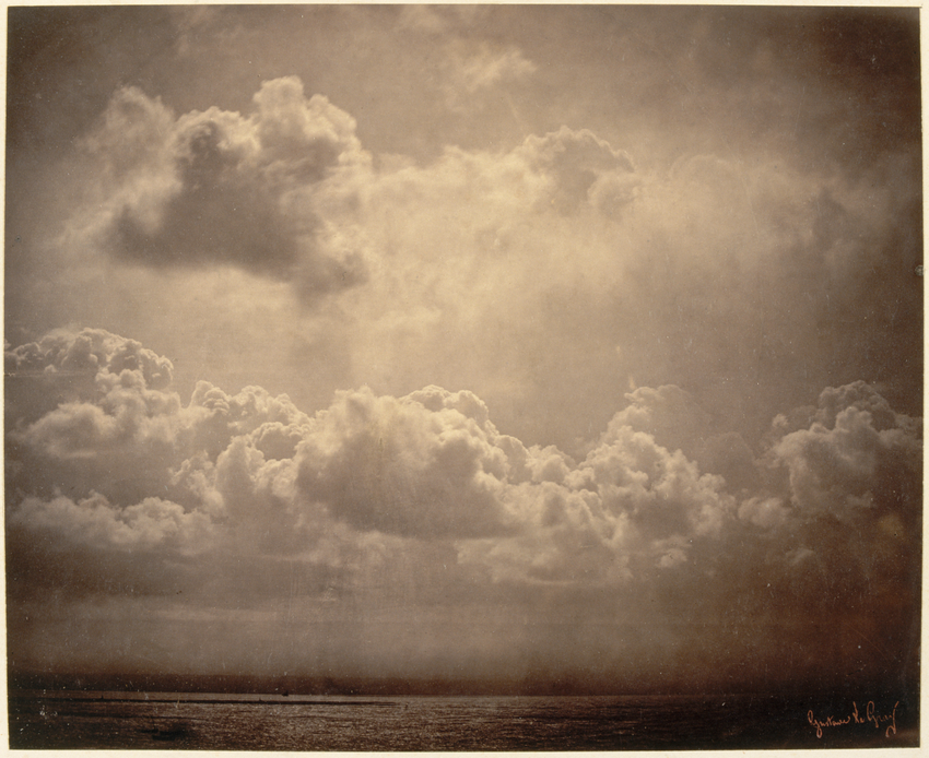 Gustave Le Gray - Marine, étude de nuages