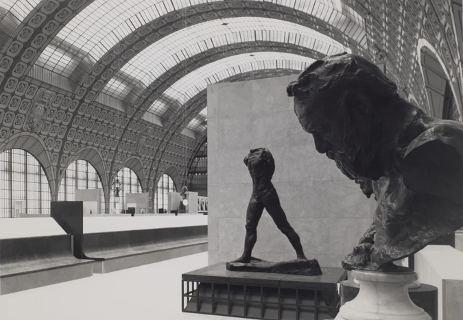 Jim Purcell - Bronzes de Rodin, "Buste de Victor Hugo" (1897) et "L'Homme qui ma...