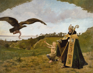 Ernest Duez - Saint Cuthbert