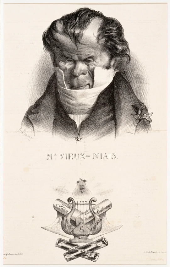 Mr Vieux-Niais - Honoré Daumier