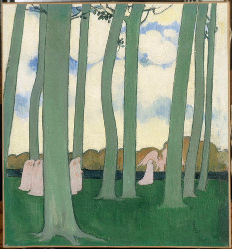Maurice Denis - Paysage aux arbres verts