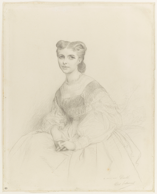 Portrait de Madame Ernest Beulé - Alexandre Cabanel