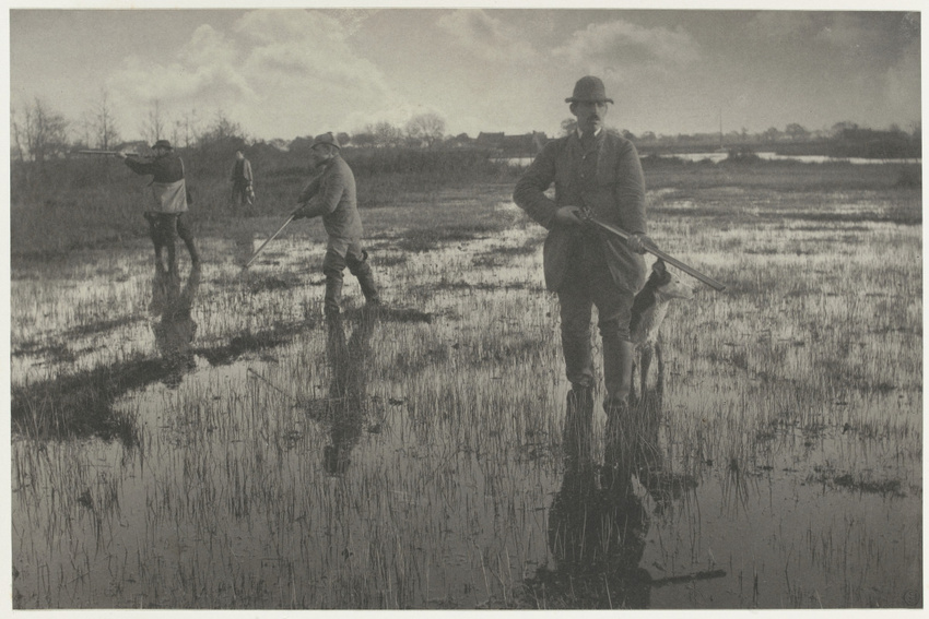 Peter Henry Emerson - Snipe Shooting
