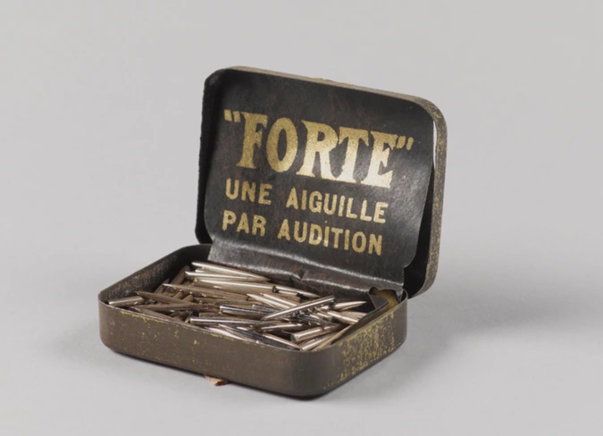 Pathé - Boîte à aiguilles de phonographe Pathé