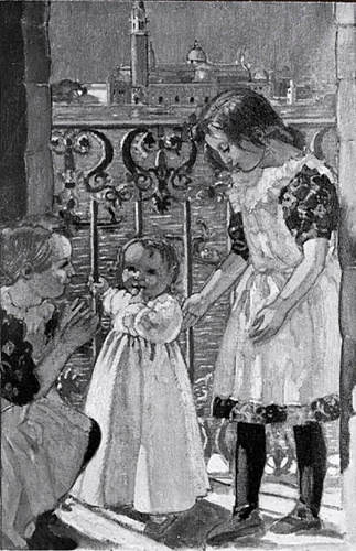Maurice Denis - Au balcon à Venise