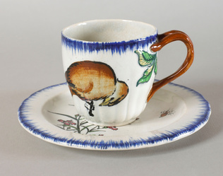 Félix Bracquemond - Tasse à café, service "Bracquemond-Rousseau"
