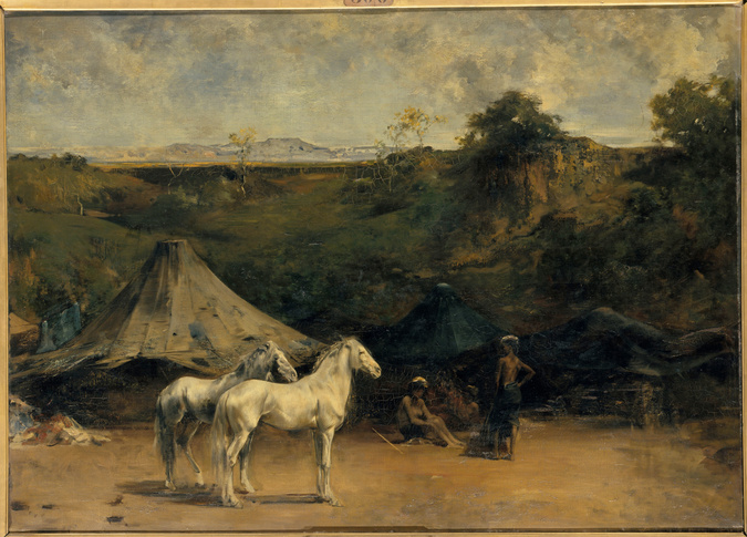 Eugène Fromentin - Le Campement arabe