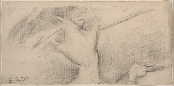 Georges Seurat - Le Cirque, étude