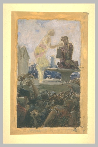 Luc Olivier Merson - Illustration pour Notre-Dame de Paris