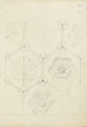 Victor Ruprich-Robert - Etudes de lierre, éphéméride et de muguet
