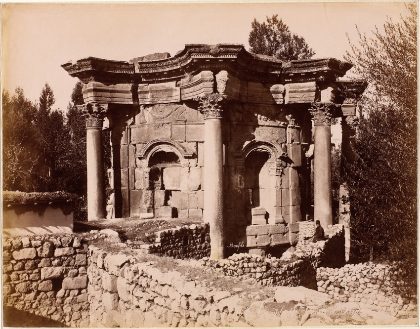 Félix Bonfils - Temple de Vénus à ..
