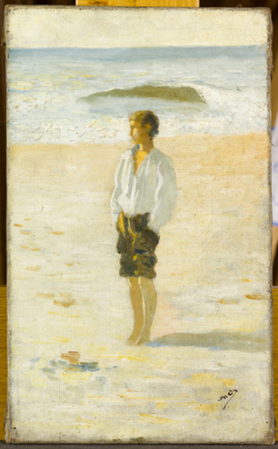 Alphonse Osbert - Petit pêcheur normand