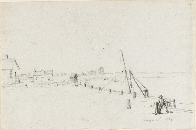 Louis Boitte - Beuzeval, vue de la plage