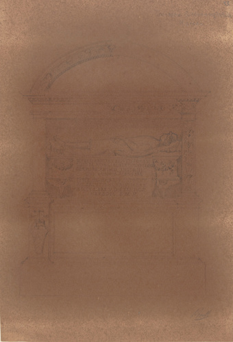 Louis Boitte - Eglise Sainte-Marie-du-Peuple, tombeau de Marcantonio Albertoni