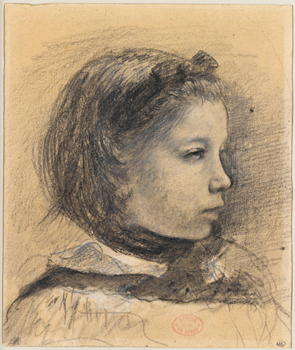 Edgar Degas - Portrait de Giulia Bellelli