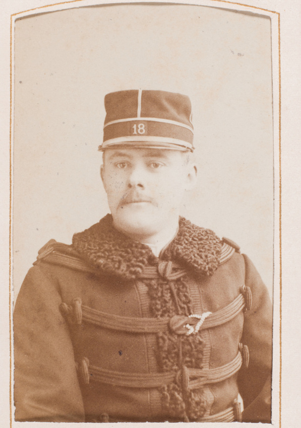 André Adolphe Eugène Disdéri - Portrait de militaire.