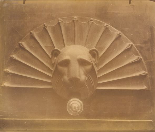 Eugène Atget - Ministère de l'Intérieur, 11 rue des Saussaies (ornement - détail...