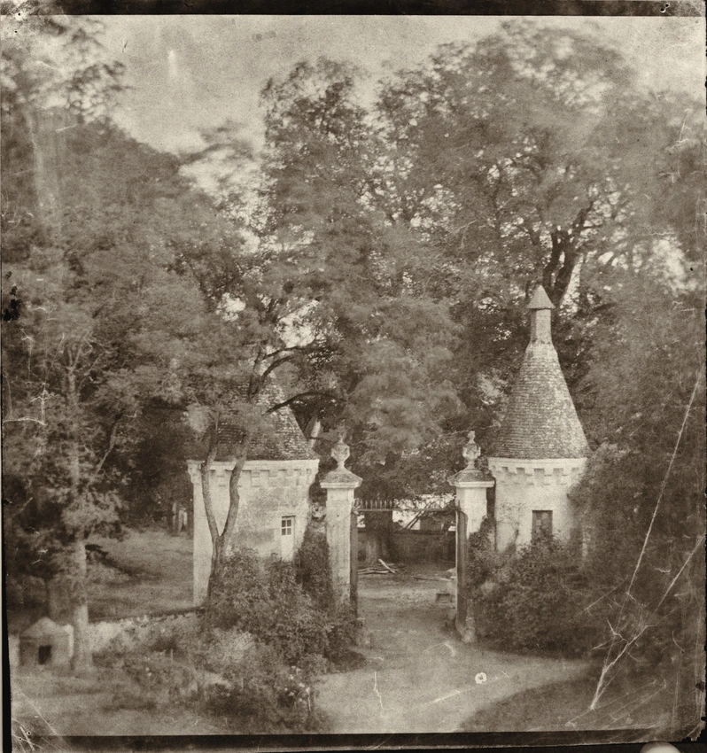 Entrée du château de La Pellonière, Le Pin-la-Garenne - Louis Adolphe Humbert de Molard