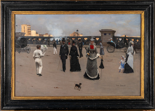 Jean Béraud - La place de l'Europe, Paris