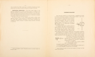Louis Lumière - Notice sur les titres et travaux de Monsieur Louis Lumière