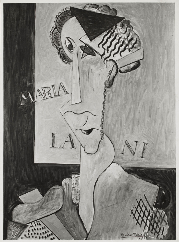 Anonyme - Portrait de Maria Lani