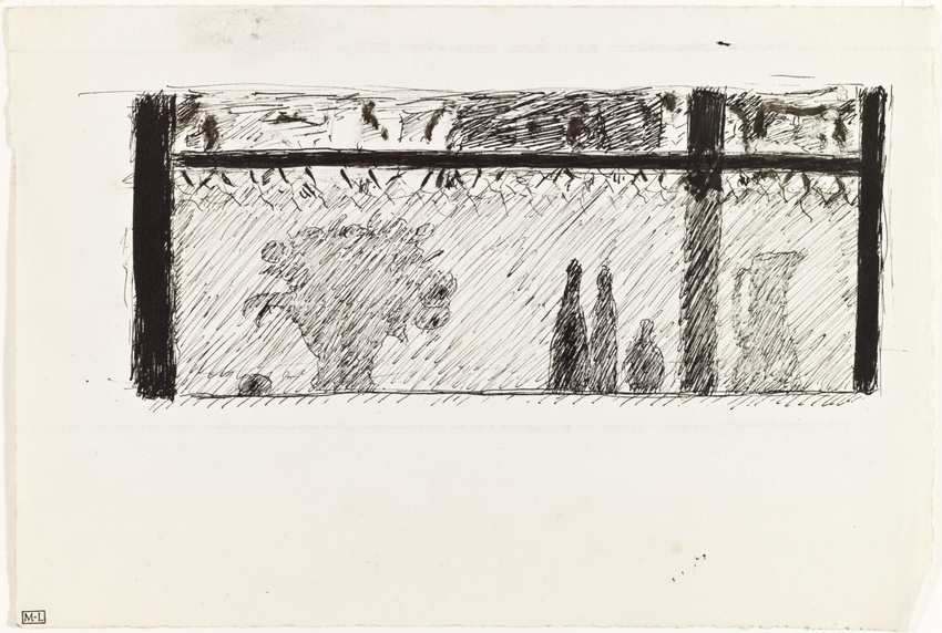 Pierre Bonnard - Projet d'illustration pour Prométhée mal enchaîné d'André Gide