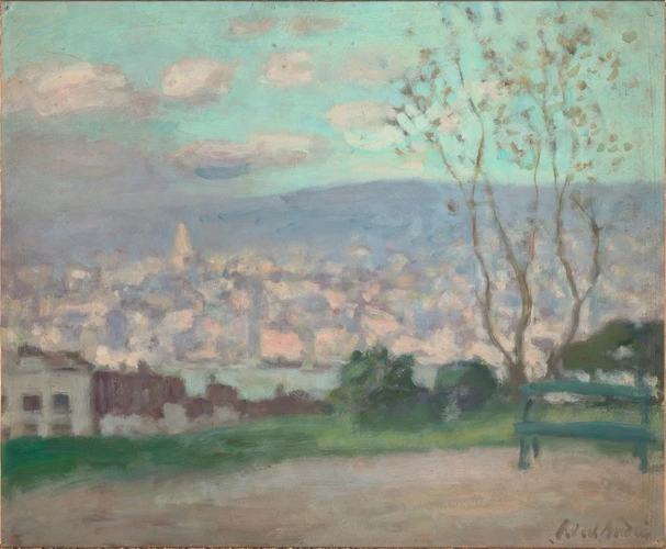 Albert André - Marseille par temps de brume