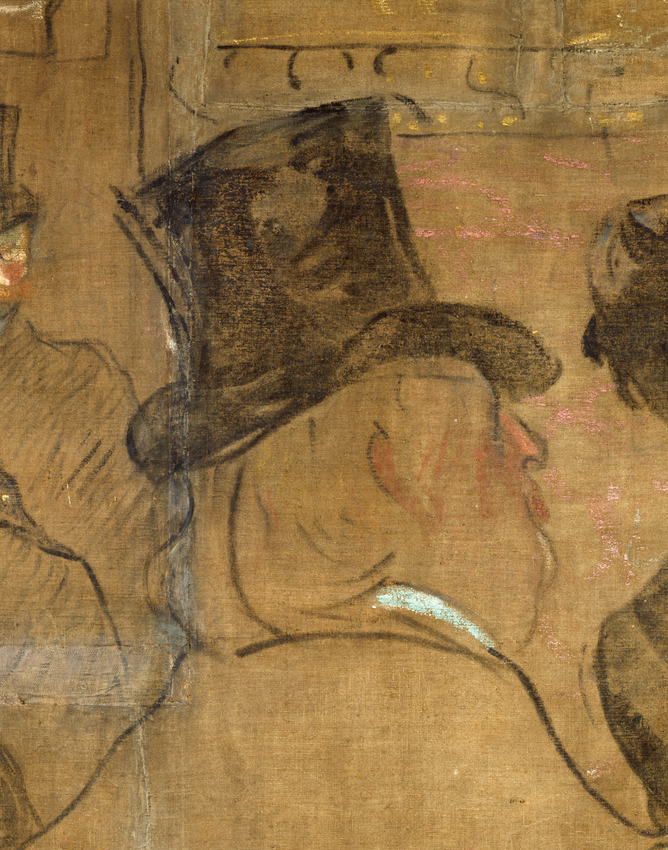 Henri de Toulouse-Lautrec - Panneaux pour la baraque de la Goulue, à la Foire du...