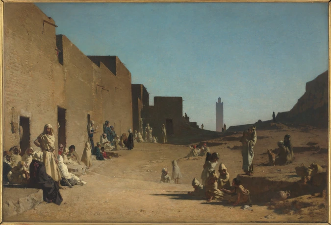 Gustave Guillaumet - Laghouat, Sahara algérien
