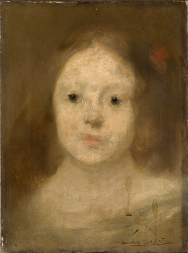 Eugène Carrière - Jeune fille