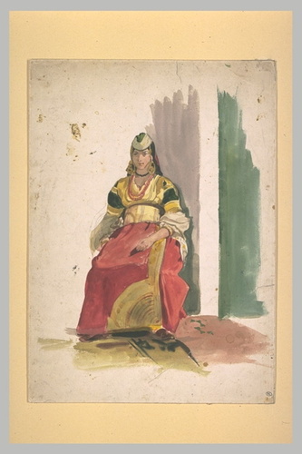 Alfred Dehodencq - Juive assise