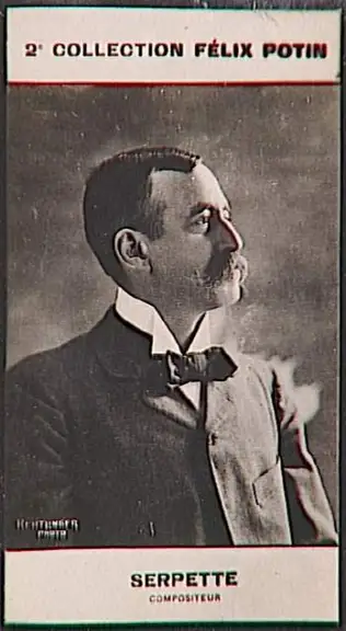 Gaston Serpette, compositeur - Reutlinger