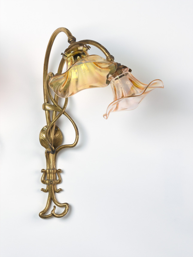 Victor Horta - Applique murale à deux bras pour éclairage électrique