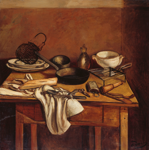 André Derain - La Table de cuisine