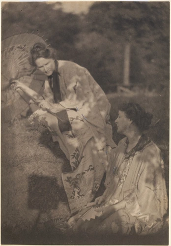 Paul Haviland - Femmes en kimono dans Central Park