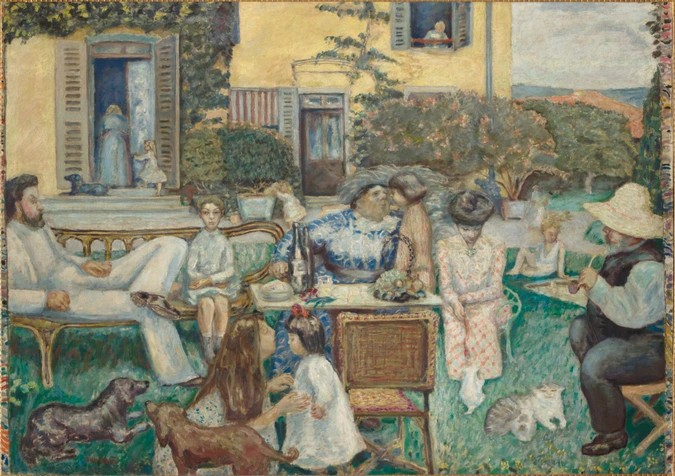 Pierre Bonnard - L'Après-midi bourgeoise