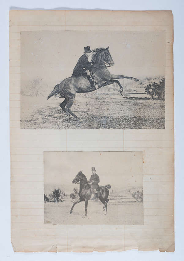 Jacques Lalaing de - Cavalier sur un cheval en mouvement