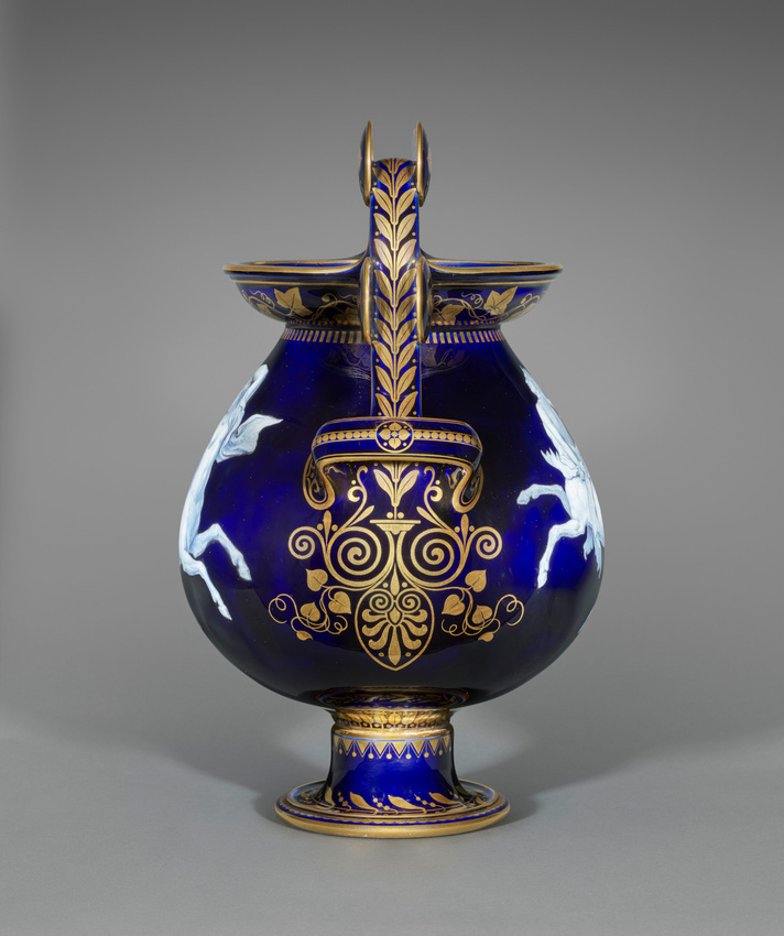 Manufacture de Sèvres - Vase grec à roulettes