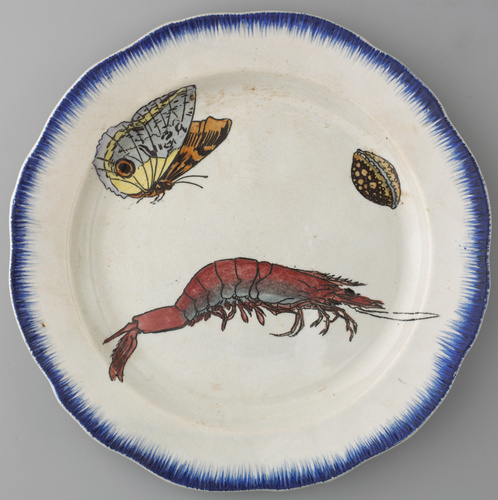 Félix Bracquemond - Assiette plate, service "Bracquemond-Rousseau"