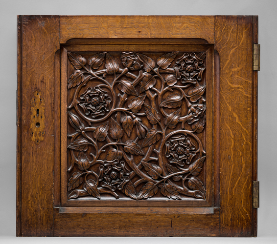 Panneau de porte provenant du nouveau palais de Westminster - Augustus Welby Northmore Pugin
