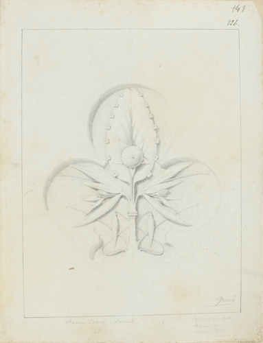 Victor Ruprich-Robert - Etudes de feuille et de fleur d'avoine, de pistil de mou...