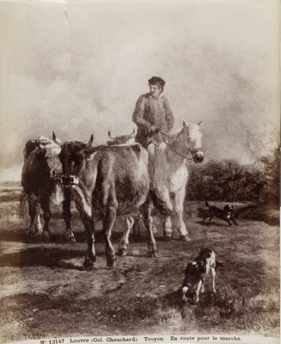 Constant Troyon - En route pour le marché
