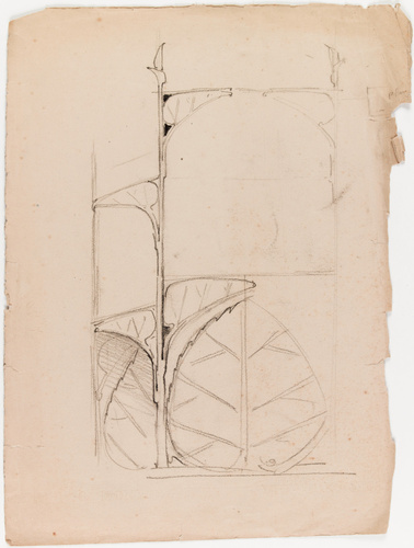 Emile Gallé - Coupe d'un meuble