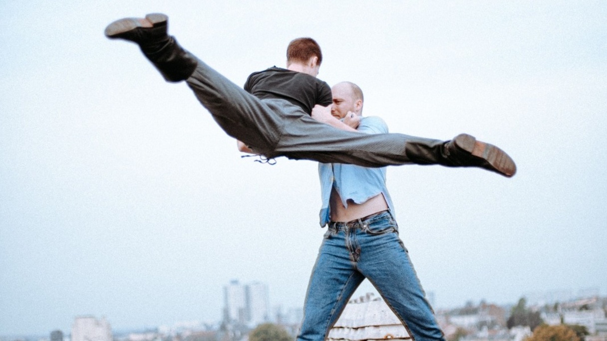 Danse dans les Nymphéas • Olga Dukhovna, Hopak, in situ