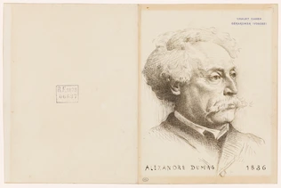 Portrait d'Alexandre Dumas fils - Léon Bonnat