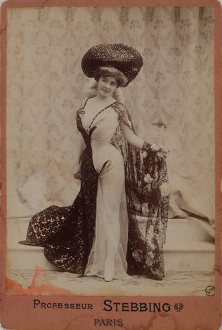 Stebbing - L'actrice de la Comédie Française, maîtresse d'Edwards