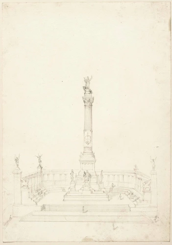 Jean-Camille Formigé - Monument commémoratif de la Constituante, vue d'ensemble