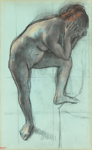Edgar Degas - Femme nue debout