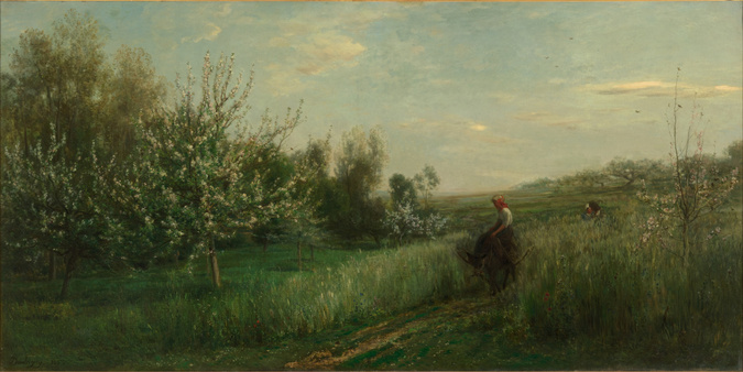 Charles-François Daubigny - Le printemps