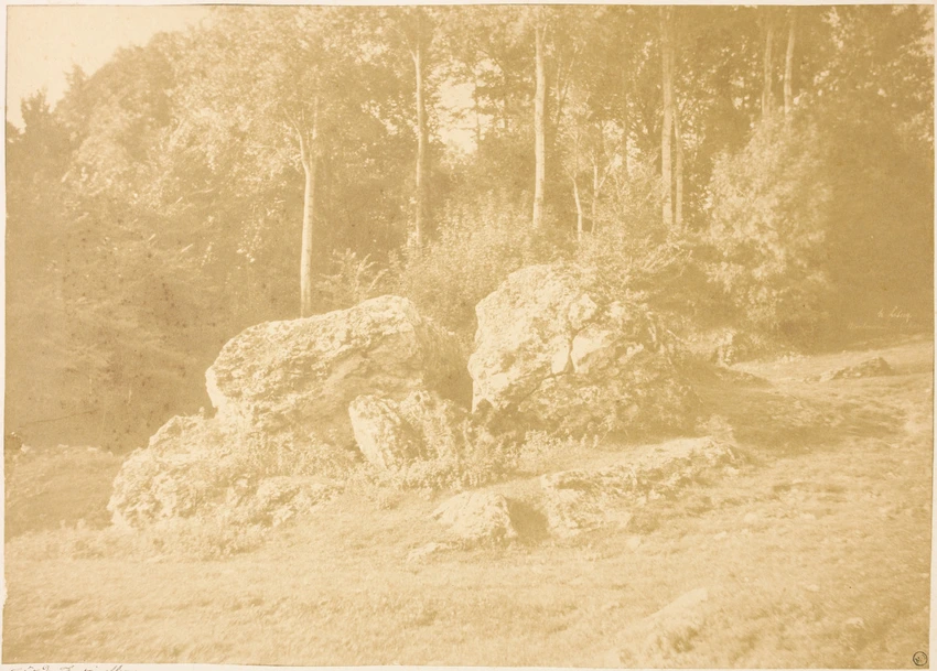Henri Le Secq - Rochers de Montmirail